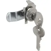 PRIME LINE MAIL BOX LOCK S4125 COUNTER CLOCKWISE ROTATION CAMP STYLE WITH CLIP