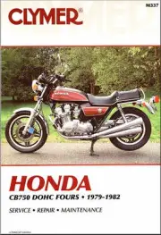 1979-1982 Honda CB750 CB 750 C K F Four CLYMER REPAIR MANUAL M337
