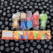 Mini PEZ Ponkickies Clear Ver. Gachapin Mukku Chibi Mimi P-chan 5 Set 2006 rare