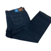 RM Williams Men’s Ramco Jeans Blue Tapered Leg Regular Fit Size 54 x L32 New