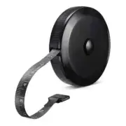 GDMINLO Soft Tape Measuring for Body Fabric Sewing Tailor Cloth Black