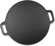 SOGA Cast Iron Induction Crepes Pan Baking Cookie Pancake Pizza Bakeware