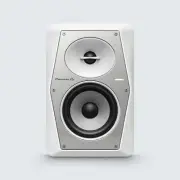 Pioneer DJ VM-50 5 Inch Active Monitor Speaker (White)