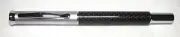 Libelle Carbon Fiber Fountain Pen With Satin Cap and Nice Leather Pen Case