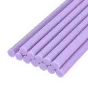 12pcs Mini Hot Glue Sticks for Glue Gun 0.27-inch x 4-inch Light Purple