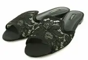 Dolce Gabbana Mules Slip on Shoes Sandals Shoes Flats Mules