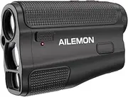 AILEMON Pro 6X Magnification 1000 Yard/1200 Yard Range Golf Laser Rangefinder, Long Distance Ranging with Great Accuracy(±1), One-Button Turn Slope On-Off, Easy-to-Use Tournament Legal Range Finder
