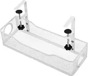 1 Set Under Desk Cable Organizer Basket Cable Management for Home Office Space Saving Wire Storage Rack for Easy Installation