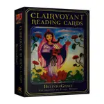 超感知占卜覺示卡,贈中文翻譯｜CLAIRVOYANT READING CARDS，探索內在遺忘領域【左西】