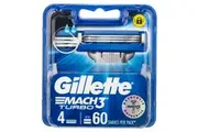 Gillette Mach 3 Turbo 3D Cartridges 4 Pack