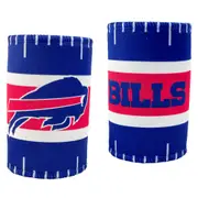 2x NFL Buffalo Bills 11.5cm Stubby Can/Bottle Beverage Storage Sleeve Holder