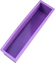 LALAFINA Soap Molds Soap Dish Base DIY Round Soap Mold Wax Melter Pop Ice Mold Rectangular Candle Molds Sphere Pour Dispenser Soap Making Supplies Rose Ice Cube Mold Mousse Pot Gummy Purple