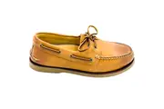 Sperry Mens A/O 2 Eye Leather Boat Shoes Gold Cup Moccasins - US 13