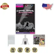 Professional Archival Comic Bags for Silver/Regular Comics – 2 Mil Mylar Sleeves