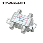 【TOWNWARD 大城科技】電視二分支器 分歧器 -10DB(工程 無線電視 有線電視 型號:DVT-3832A-10DB)