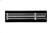Rectangle Pool Billiard Table Snooker Scoreboard Black and Chrome