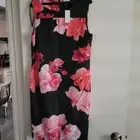 Calvin Klein ladies designer dress floral pattern Size 16 Brand New