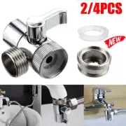 Switch Faucet Adapter Kitchen Sink Splitter Diverter 3 Way Connector Water Tap