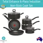 Tefal Enhance 6 Piece Induction Non Stick Cookware Set Induction Cookware Set