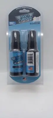 Set of 2 Fast & Furious Cotton Blossom Odor Eliminator 1.5 oz/44ml EACH
