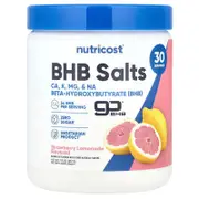 Nutricost, BHB Salts, goBHB®, Strawberry Lemonade, 9.5 oz (267 g)