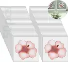 50 Pack Window Fly Traps, Flower Sticky Fly Strip Sticky Fruit Fly and Plant Gna