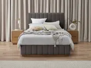 Olivia Bed Frame - Queen / Snow