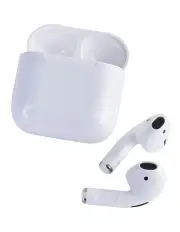 [Living Today] Plugd Bluetooth Rechargeable Ear Buds with Microphone in White
