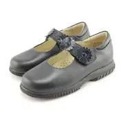 Pasitos Girls Mary Jane Leather Shoes with Arch, Ankle and Orthopedic Support