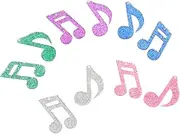 [LIFKOME] 10pcs Musical Note Pendant Circle Sticker Dot Color Dots Stickers Colored Sticker Dots Jewelry Color Circle Stickers Colored Dots Stickers Adhesive Circle Stickers Acrylic