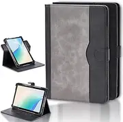 Case for Amazon Kindle Paperwhite 2021 6.8-Inch eReader Case 360 Degree Rotation Multi-Viewing Angels PU Leather Stand Folio Cover Black