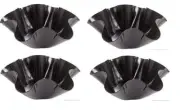 Tortilla Pan Set Non Stick Steel Taco Salad Bowl & Tortilla Shell Maker 4PACK