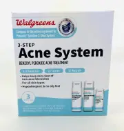 Acne Treatment System Walgreens Compare To Proactiv Solution 3 step. Exp 2025