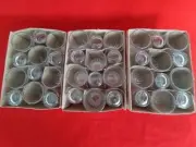 36 PcDoz Shot Glasses Glass Barware Shots Drink Whiskey Rum Bar Restauran 2 oz