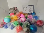 Sensory Stress Balls Set , Squishy Stress Ball, 32 Pack Stress Relief Ball Toys.
