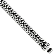 [JewelryWeb] 925 Sterling Silver Reflections 6mm Wheat Chain Bracelet Link-Bracelet for Women and Men