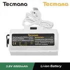 3.6V 6000mAh Li-ion Battery For iRobot Braava jet 240 241 244 245 4446040 BC674