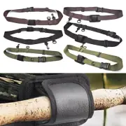 Adjustable Fly Fishing Rod Holder and Wader Belt for Easy Transportation