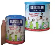 5 X Glucolin Glucose Powder + Vitamin D Instant Energy Express Ship