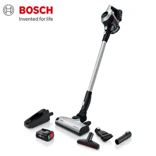 BOSCH 博世 輕量多功能手持無線吸塵器 BBS612A3TW 銀色 雙電池