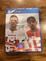 New Sealed EA Sports Madden NFL 22 PlayStation 4 PS4 Video Game - Mahomes Brady