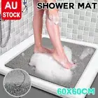 60cm Loofah Bathroom Shower Mat Non Slip Anti Mould PVC Bath Mat Quick Drying