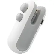 Rechargeable Bag Sealer, 2-In-1 Heat Sealer with Cutter for Chip Bags,6510