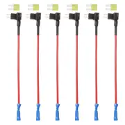 Fuse Tap 24V 12V Car Add A Circuit Fuse Tap with 20A M2 Fuses, 6pcs