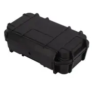 (Double Waterproof Box Black)Waterproof Hard Carry Tool Case Safety FF