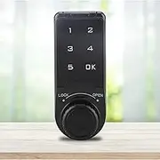 Touch Keypad Lock, Digital Electronic Security Cabinet Combination Locker Touch Keypad Cabinet Coded Lock RFID Card Key Lock (L=30)