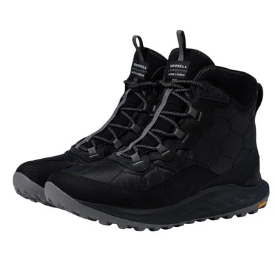 Merrell Womens Antora 3 Thermo Mid Boots US 7 M Black Waterproof Winter NIB