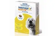 Interceptor Spectrum Small Dogs 4-11 kgs - 6 Pack - Green (Heartworm & Worm)
