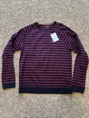PS Paul Smith Wool Striped Long Sleeve Crewneck Sweater Men's M Multi Pullover