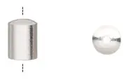 Cord End, 10 Silver Plated Brass 8x6mm Cord End Caps with 5mm Inside Diameter